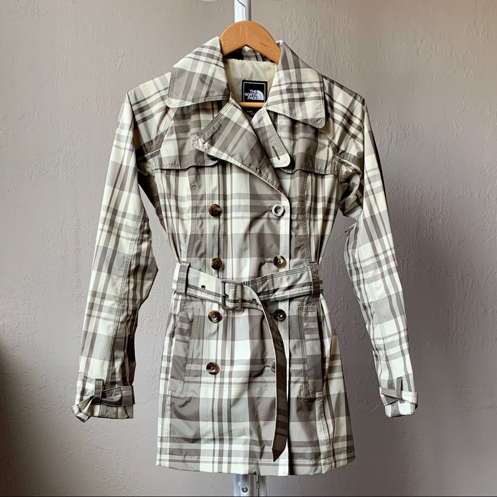 The North Face Plaid Maya Jacket Waterproof Parka